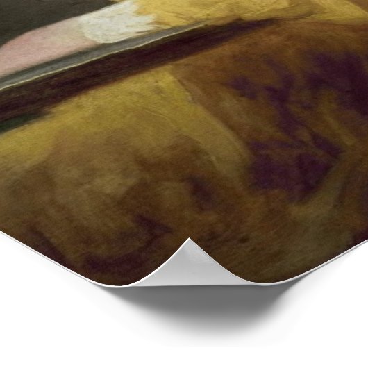 Young 読 Girl's, c.1776 ポスター (角)