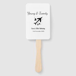 Young and twenty adventure happy birthday add name ハンドファン