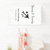 Young and twenty adventure happy birthday add name 横断幕 (インサイチュ)