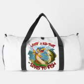 Young Anglers Spirit ダッフルバッグ (裏面)