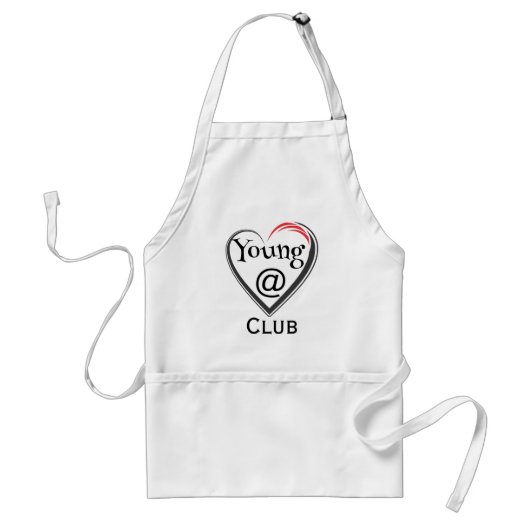 Young at Heart Club Apron スタンダードエプロン (正面)