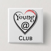 Young at Heart Club Button 缶バッジ (正面)