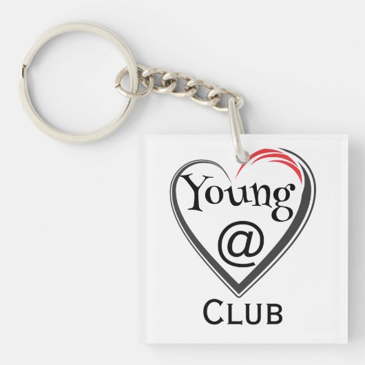 Young at Heart Club Keychain キーホルダー (正面)