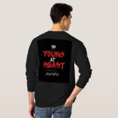 Young at Heart Hoodie – Timeless Youthful Spirit Tシャツ (裏面フル)