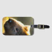 Young Australian Wombat、Lagage Tag ラゲッジタグ (正面横)