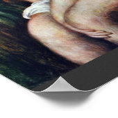 Young Bather By Pierre-Auguste Renoir ポスター (角)