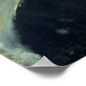 Young Brunette, 1917 (キャンバス油) ポスター (角)