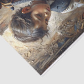 Young Cellist Decopage 薄葉紙 (詳細)