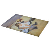 Young Children'遊's on theビーチ(Mary Cassatt) カッティングボード (角)