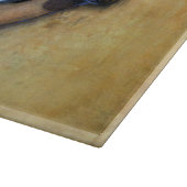 Young Children'遊's on theビーチ(Mary Cassatt) カッティングボード (角)