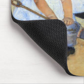 Young Children'遊's on theビーチ(Mary Cassatt) マウスパッド (コーナー)