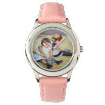 Young Children'遊's on theビーチ(Mary Cassatt)