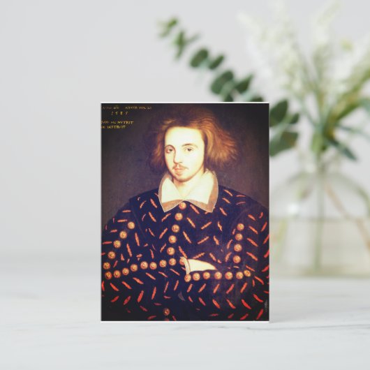 Young Christopher Marloweはがき ポストカード (スタンド正面)