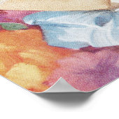 Young couple in formal wear ポスター (角)