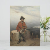 Young Drummer Boy (by Gerolamo Induno) カード (スタンド正面)