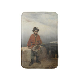 Young Drummer Boy (by Gerolamo Induno) バスマット