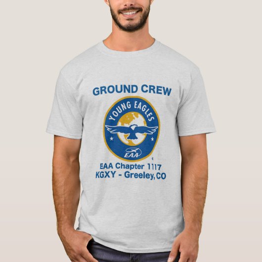 Young Eagles Ground CrewのTシャツ Tシャツ (正面)