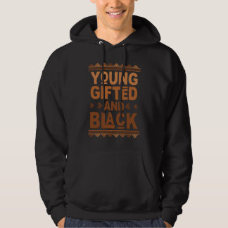 Young ed And Black Afro Black History Month Melani パーカ