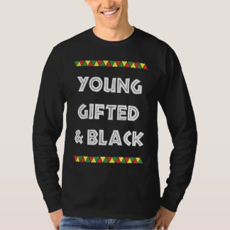 young ed and black Black History Tシャツ