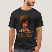Young ed & Black African American Black History Mo Tシャツ (正面)
