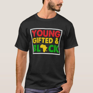 Young ed & Black Tシャツ