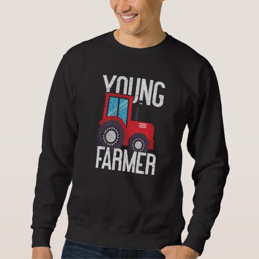 Young Farmer Local Farm   Young Farmer スウェットシャツ (正面)