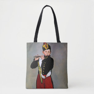 Young Flutist, The Fifer, Edouard Manet, 1866 トートバッグ