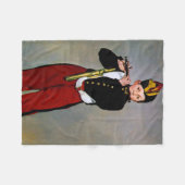 Young Flutist, The Fifer, Edouard Manet, 1866 フリースブランケット (正面(横))