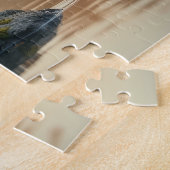 Young Fox in Autumn ジグソーパズル (側面)