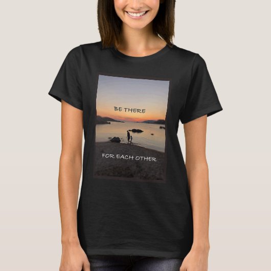 Young Gemini Be there Sunset Photo Men Women Youth Tシャツ (正面)