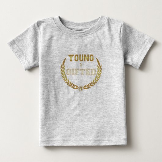Young&Gifted ベビーTシャツ (正面)
