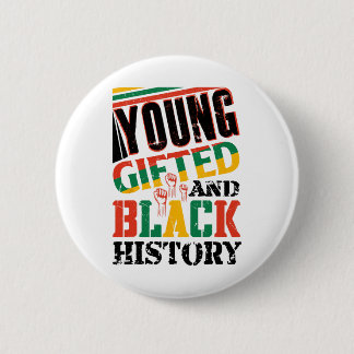 Young Gifted And Black History  缶バッジ