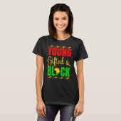 Young Gifted And Black History African American Me Tシャツ (正面フル)