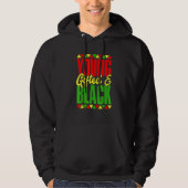 Young Gifted & Black History Apparel, African Men  パーカ (正面)