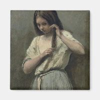 Young Girl at Her Toilet