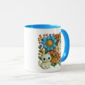 Young girl in a magical world マグカップ (正面右)