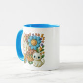 Young girl in a magical world マグカップ (正面左)