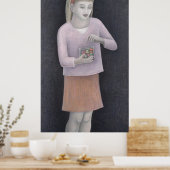 Young Girl with Sweets 2007 ポスター (キッチン)