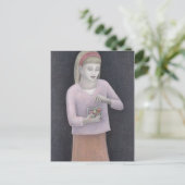 Young Girl with Sweets 2007 ポストカード (スタンド正面)