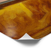 Young Girl's 読 by Jean-Honore Fragonard ポスター (コーナー)