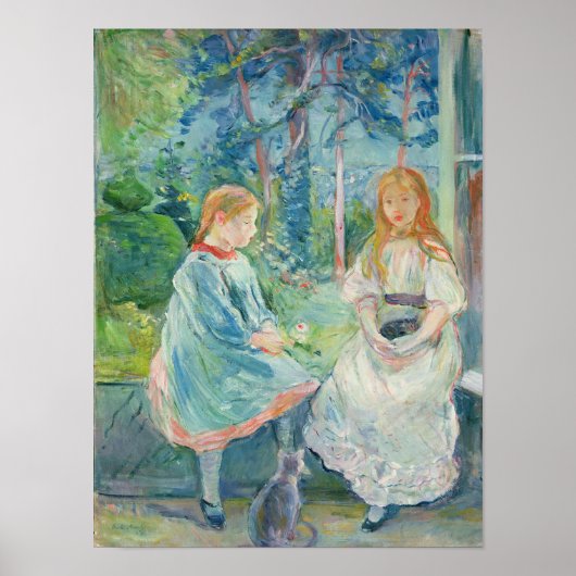 Young Girls at the Window, 1892 ポスター (正面)