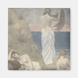 Young Girls by the Seaide by Puvis de Chavannes マグネット