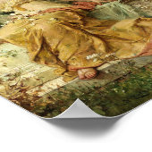 Young Lady in the Park by Hans Zatzka – ポスター (角)