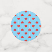 Young Love Suckers Red コンフェッティ (スモール正面)