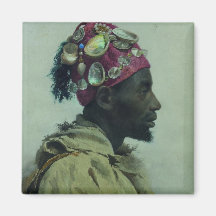 Young Man in Profile (Profil aux coquillages)