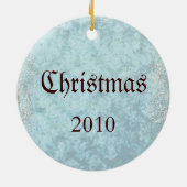 Young Marie Antoinetteクリスマスオーナメント セラミックオーナメント (裏面)