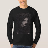 Young Medusa Gothic Horror Tシャツ (正面)