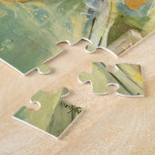 Young Mother裁縫by Mary Cassatt,ヴィンテージ・アート ジグソーパズル (側面)