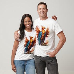 「Young Phoenix:開花Tシャツで復活」 Tシャツ