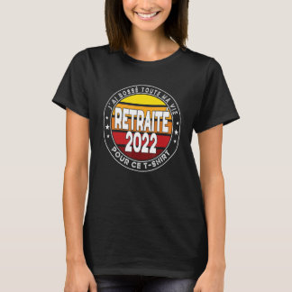 Young Retired   Work Colleague 2022 Sunset Tシャツ